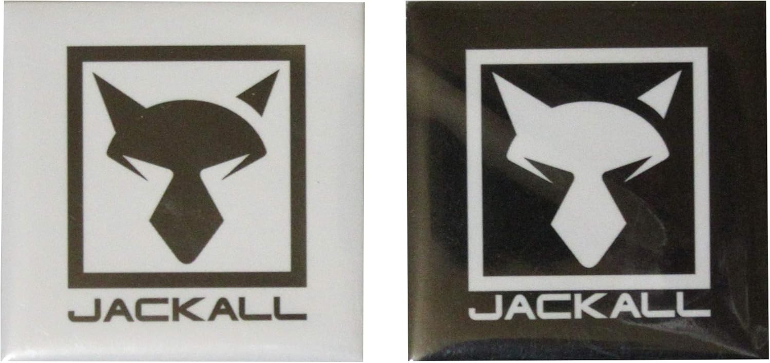 Amazon Co Jp ジャッカル ジャパンフィッシングショー 19 横浜会場限定 缶バッジ 白 黒セット おもちゃ