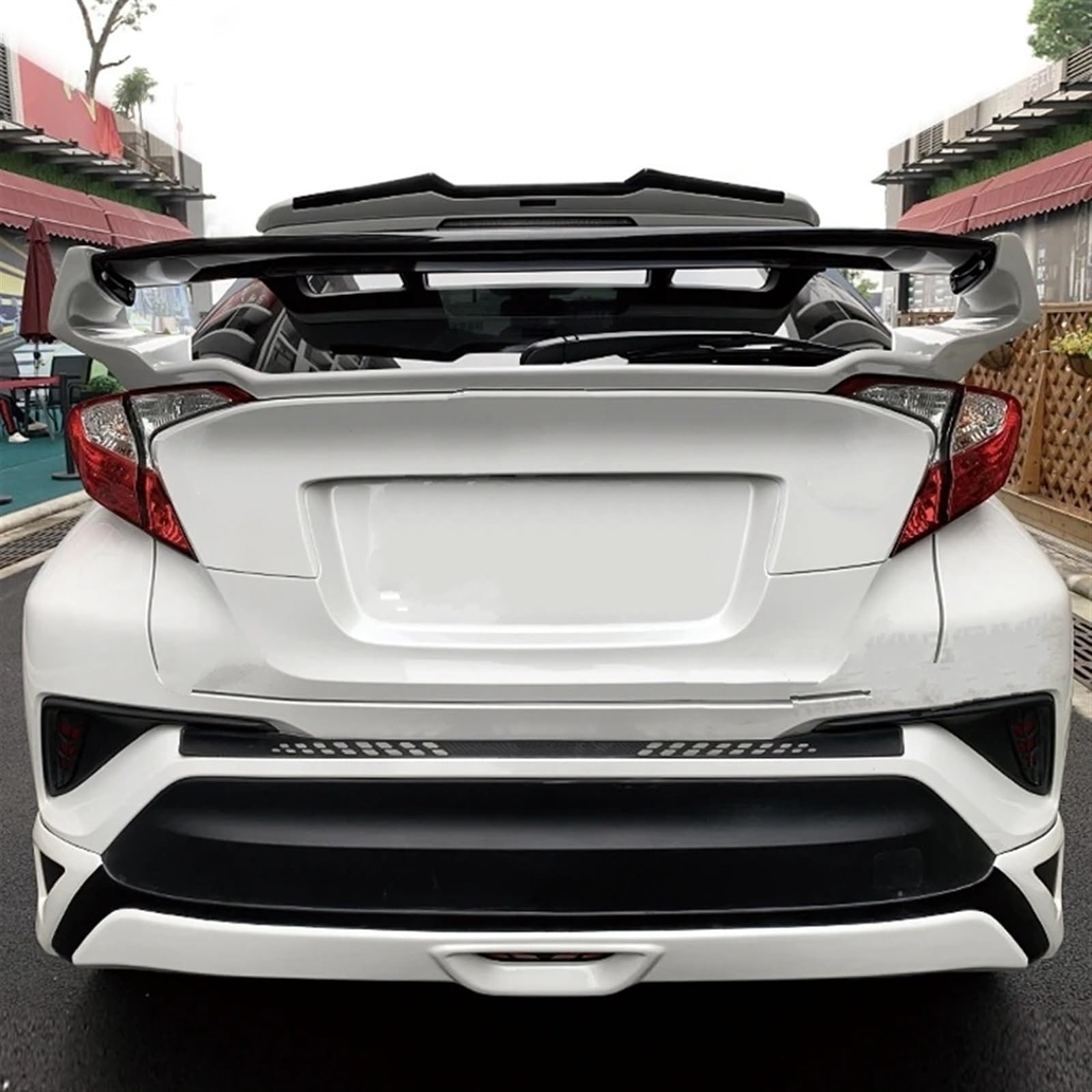 Amazon.co.jp: リアウイング 用 CHR用 C-HR 2016 2017 2018 2019 カー