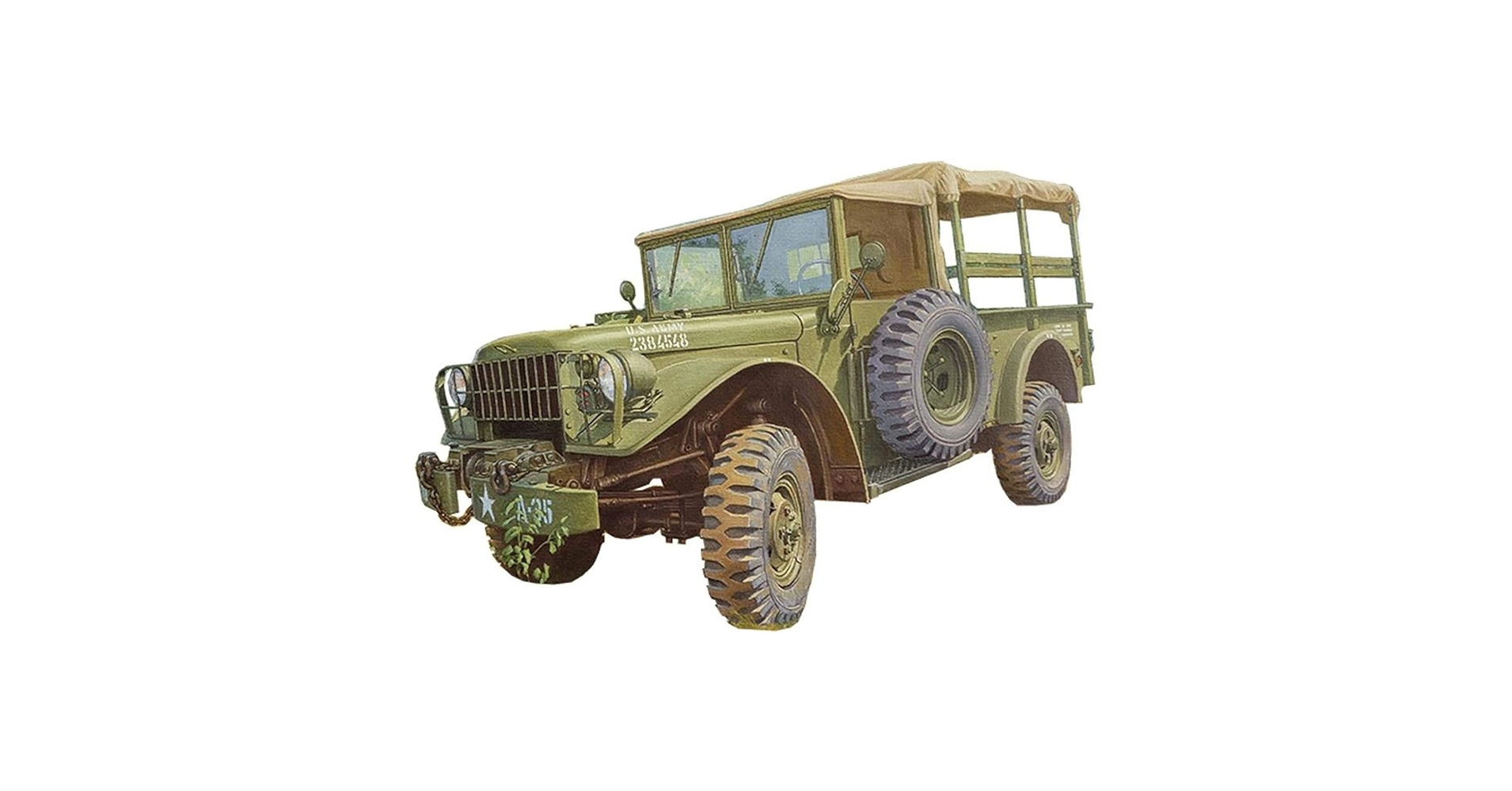 Amazon | ローデン 1/35 米ダッジM37カーゴトラック四輪駆動1950