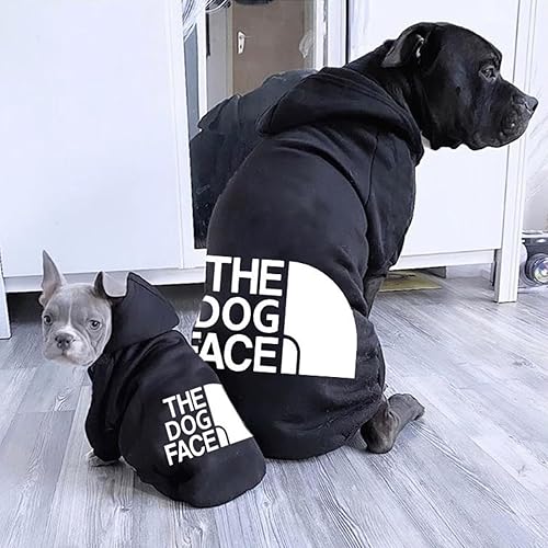 Miniatura 7 de Sudadera con capucha para perro, paquete de 2 suéteres para cachorros, para perros pequeños, niñas, niños, chihuahua, ropa para perritos, ropa para