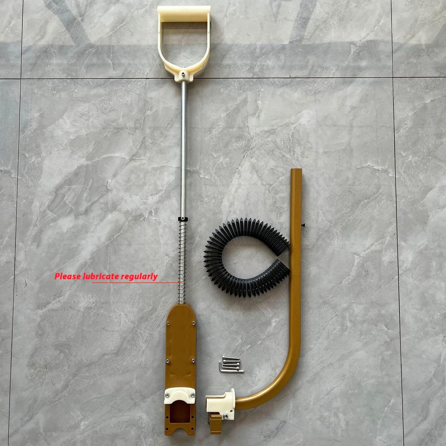 PEX Stapler, Foamboard Stapler Kit with 1210 Staples, for in-Floor Radiant Heating Installations, PEX Staple Gun for 1in and 2in Foam Board