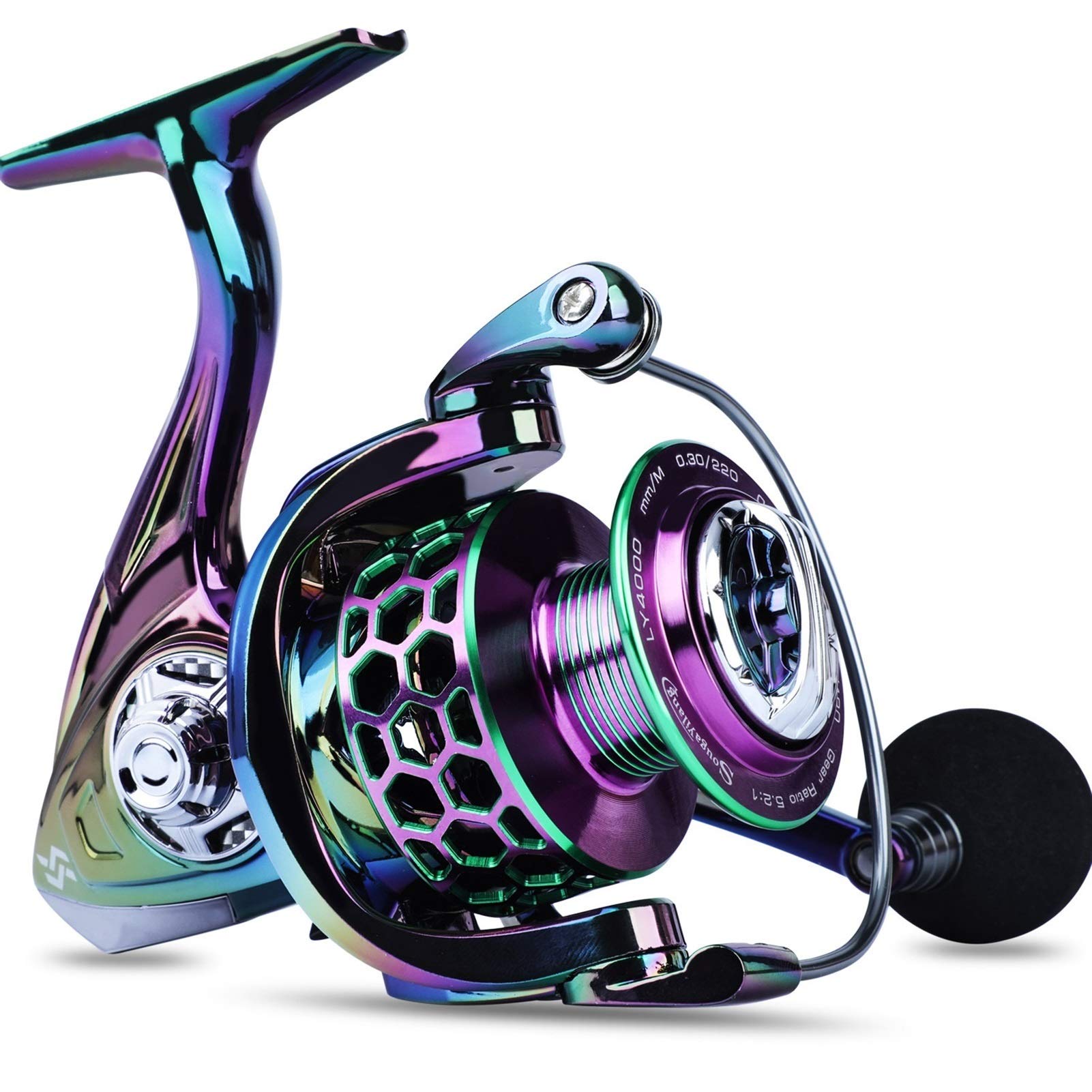 Wędki Wędkarstwo i kołowrotek Combo Set Spinning Kołowrotek rybacki i spinning Rods Linia wędkarska Torba Przynęta Haczyki Pełny zestaw Wędka(Rod and reel,2.1m and 2000)