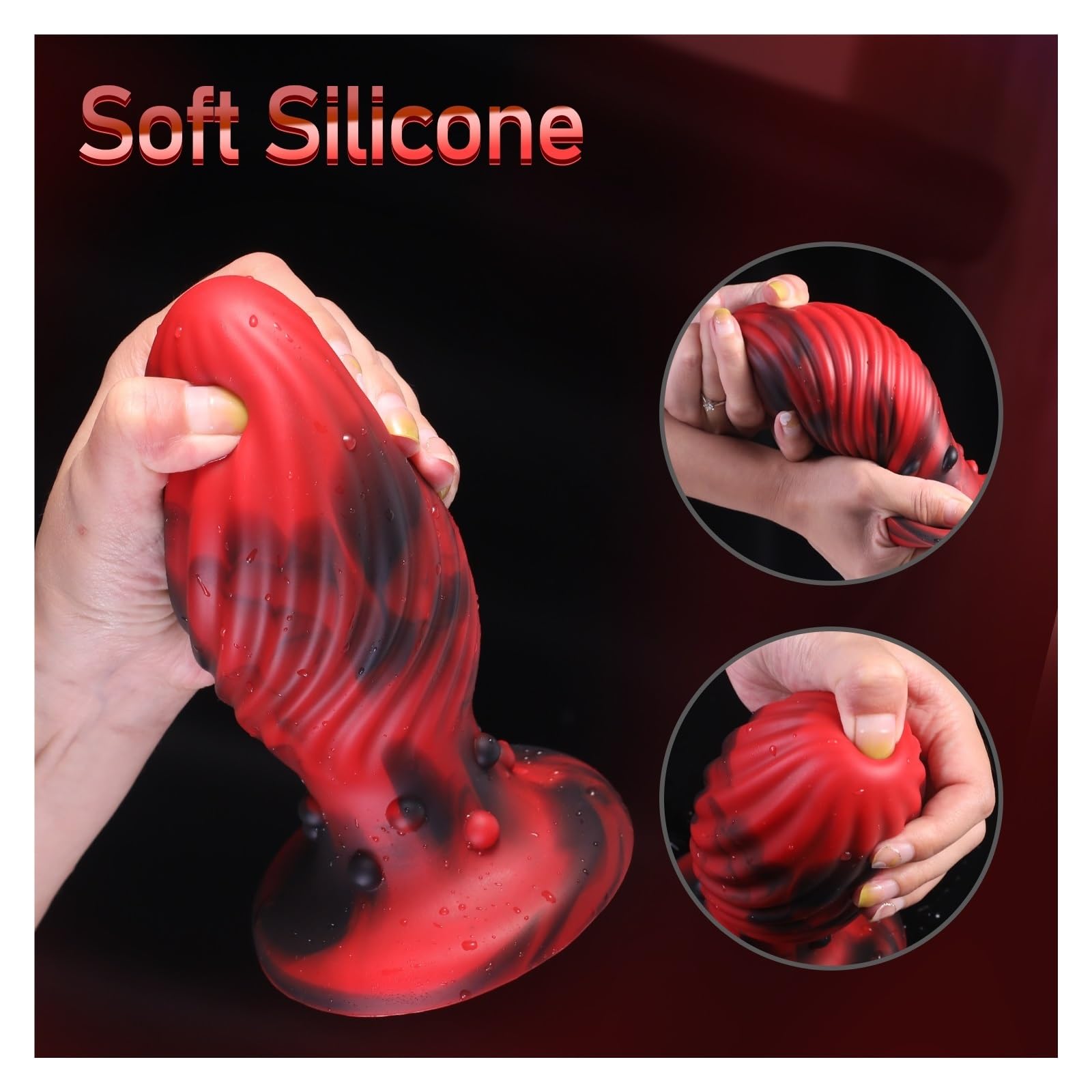 Amazon.com: Huge Anal Plug Big Anus Expandbuttplug Soft Butt Plug with  Suction Cup Adult Sex Toys for Women Men Gay(L) : Health & Household