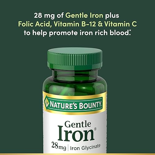 Miniatura 3 de Nature's Bounty Hierro suave - 28 mg - 90 Cápsulas