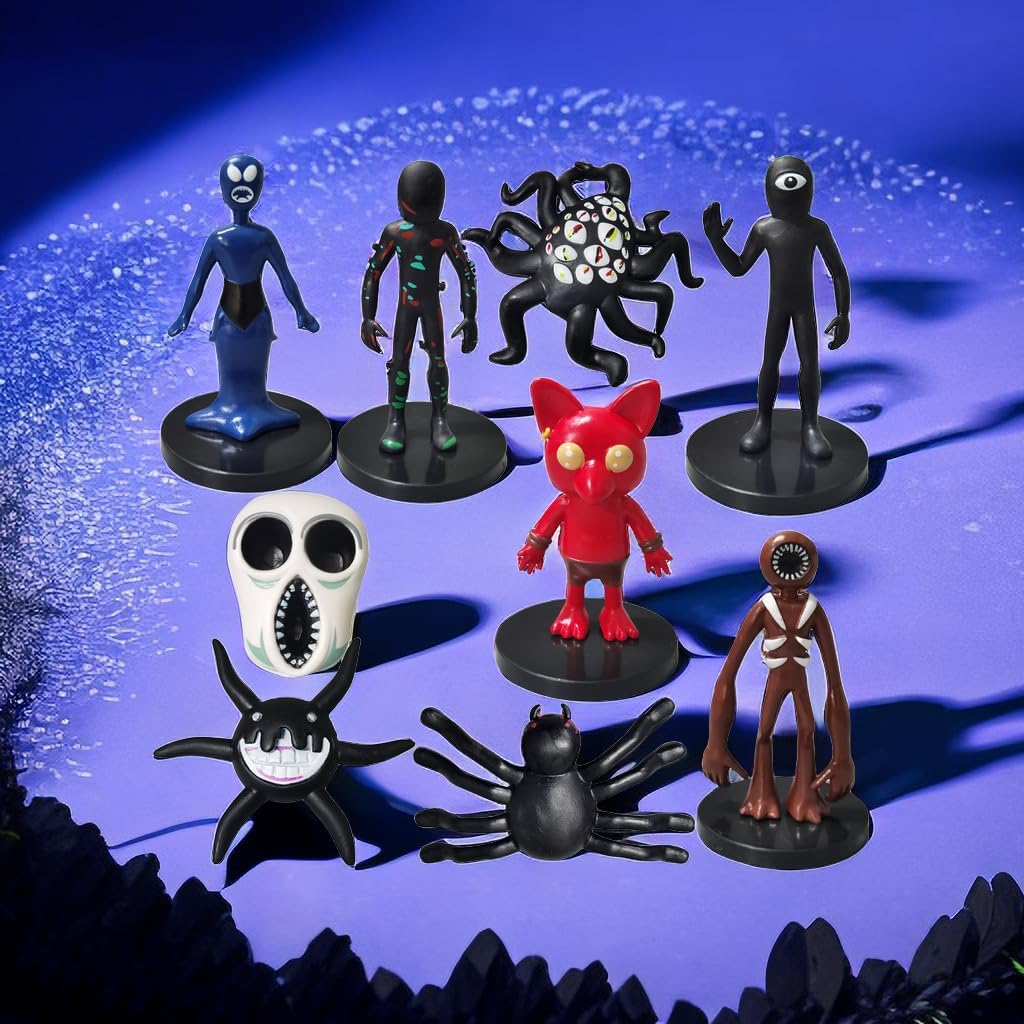 9 PCS Action Figure Toys Model Dolls Children's Gifts Halloween Thanksgiving Christmas Birthday Party Toys - Image 7