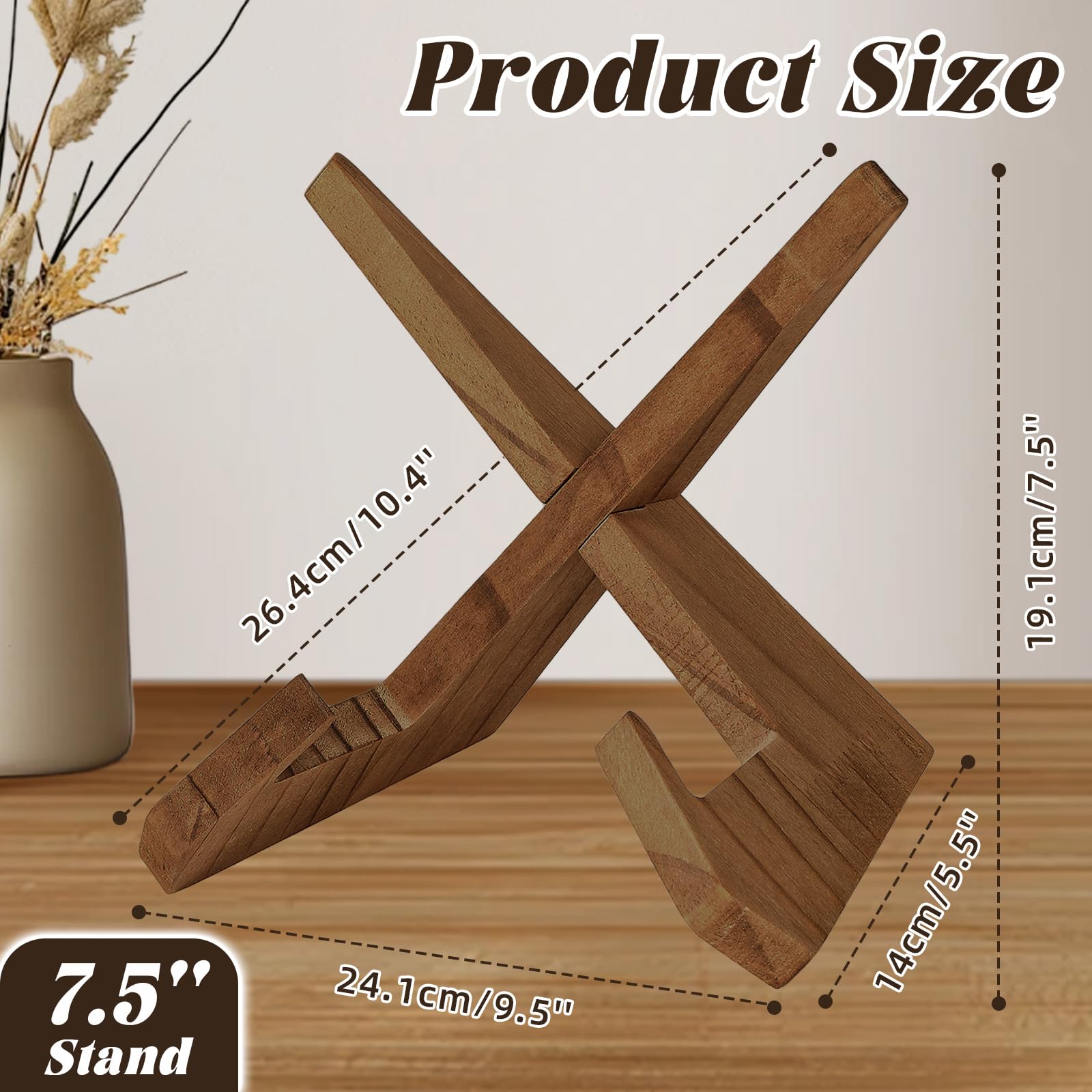 Wooden Vinyl Record Stands - Display Your Records! -2