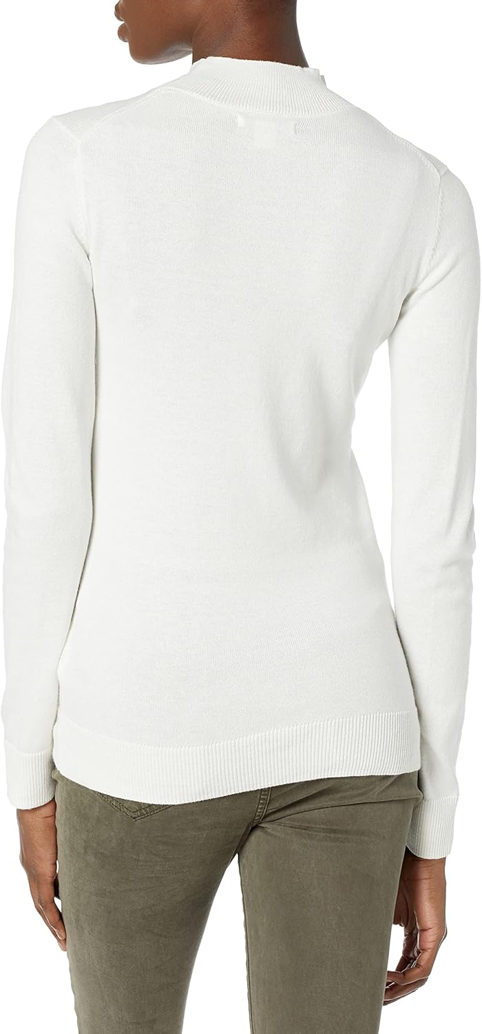 Amazon Essentials Women's Lightweight Mockneck Sweater (Available in Plus Size) - Image 3