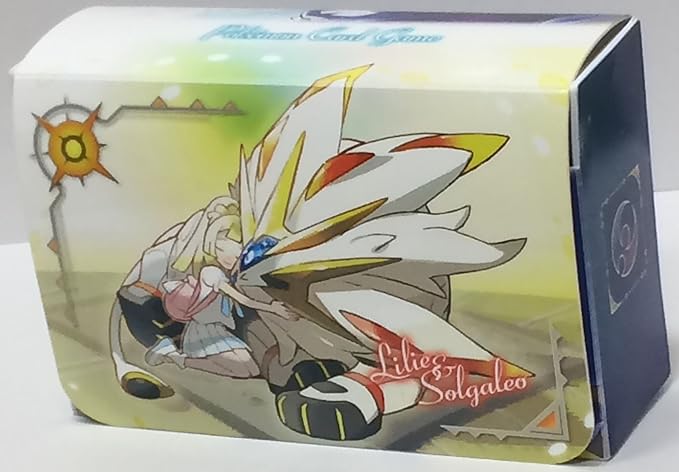 Amazon ポケモンカードゲーム ダブルデッキケース リーリエ ソルガレオ ルナアーラ トレカ 通販