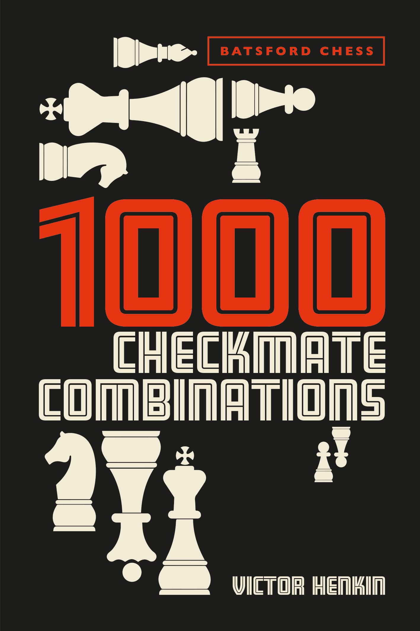 1000 Checkmate Combinations, Henkin, Henkin, 9781849947251 Fast Free Shipping^*