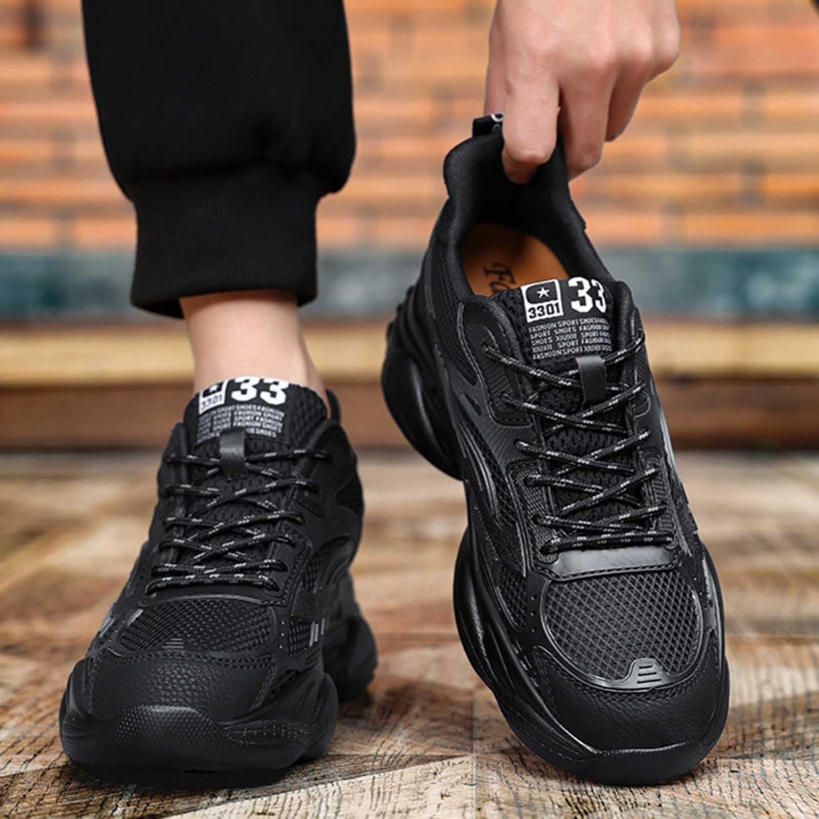 Zapatillas Trail Hombre Zapatillas para Correr Deportivas Calzado Negras Rojas Gym Hombres Deportivos Trekking Running De Training Sneakers Comodas 49 Cross Fitness Entrenamiento Gimnasio Caminar