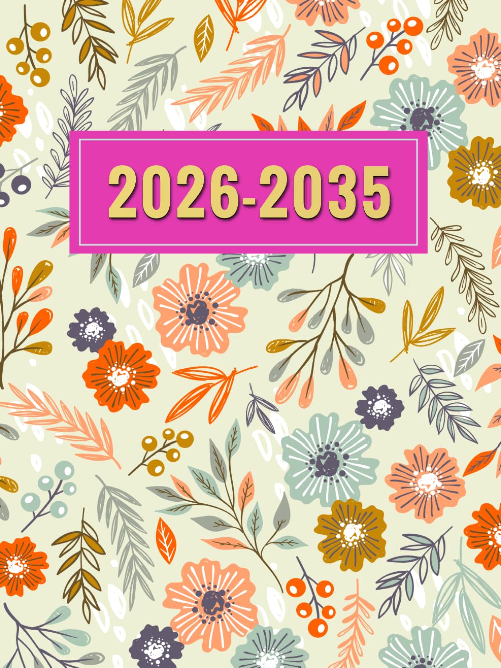 Kalender 10 JAHRE 2026-2035: Monatsplaner 120 Monate , mit Deutschlands gesetzliche Feiertage ,Festtag , Ereignisse , Kalender & Organizer -groß