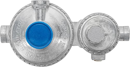 Miniatura 5 de Regulador de propano Camco., Montura horizontal con POL