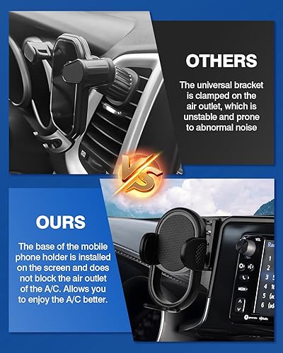 Miniatura 6 de Autorder Ajuste personalizado para soporte de teléfono de automóvil 2019-2022 Toyota C-HR CHR, accesorios para teléfono Soporte de teléfono de 8