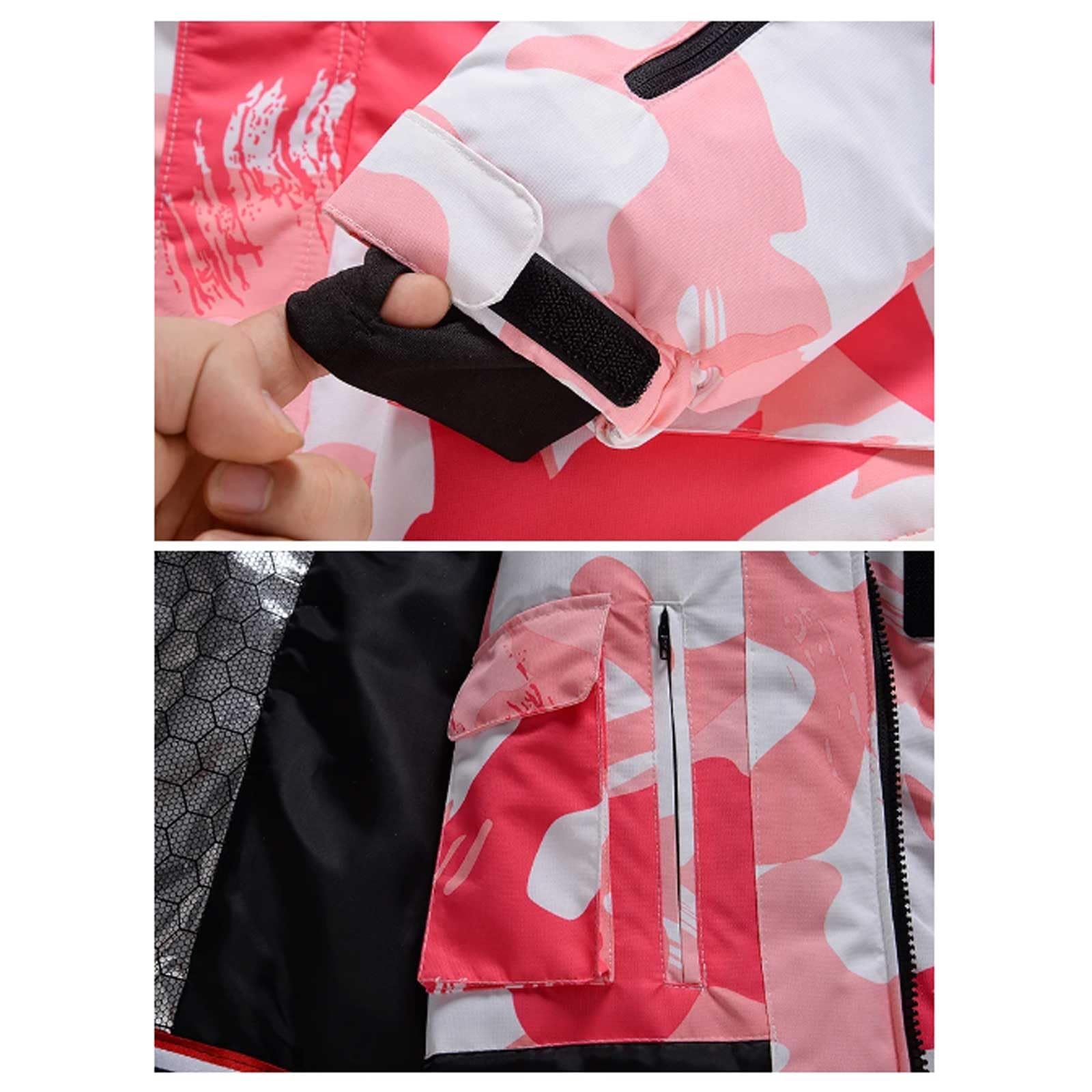 Tute da neve Tute da sci invernali Tuta da neve da donna Tuta da neve impermeabile Set Abbigliamento da snowboard Costumi da sci Abbigliamento invernale Giacca con cinturino Pantalone for ragazza e do