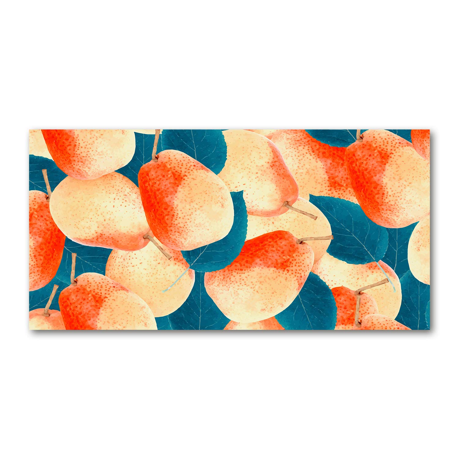 Tableau acrylique fruits 120x60 cm pour sublimer votre cuisine moderne