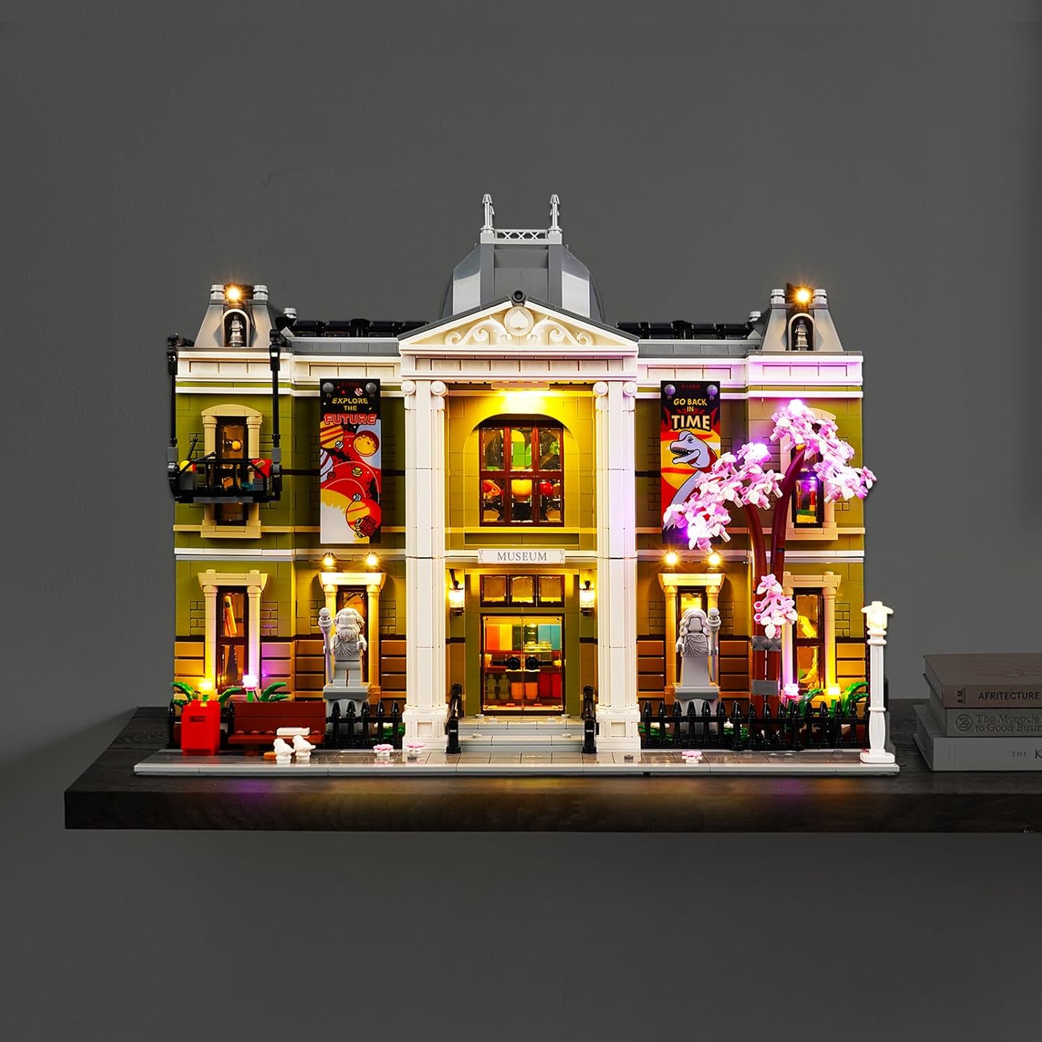 Upgraded Led Light Kit for Lego Natural History Museum Building Toy Set, Compatible with Lego 10326, Gift Idea for Boys, Girls and Kids (Model Not Included)