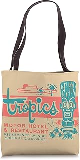 Tropics Motor Hotel / Hawaiian Style / Tiki Bar / 50s Style Tote Bag