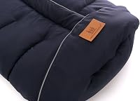Sac de iarnă universal Miracle Baby pentru cărucior, scoică auto și landou, 102 x 54 cm, albastru 5