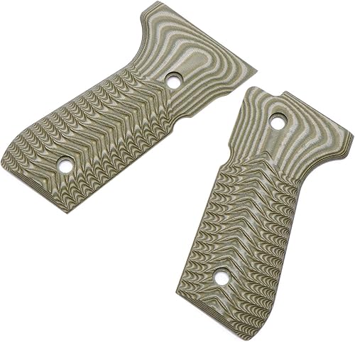 Miniatura 10 de Guuun Beretta 92 Grips G10 Tamaño Completo Beretta 92fs 96 Grips Standard ECG Texture