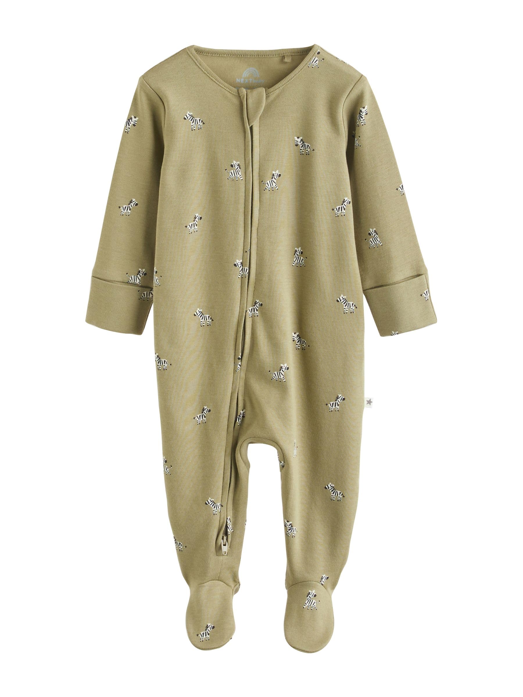 NEXT Bébé garçon Dors-Bien bébé 100% Coton à Fermeture zippée Double Sens, Lot de 5