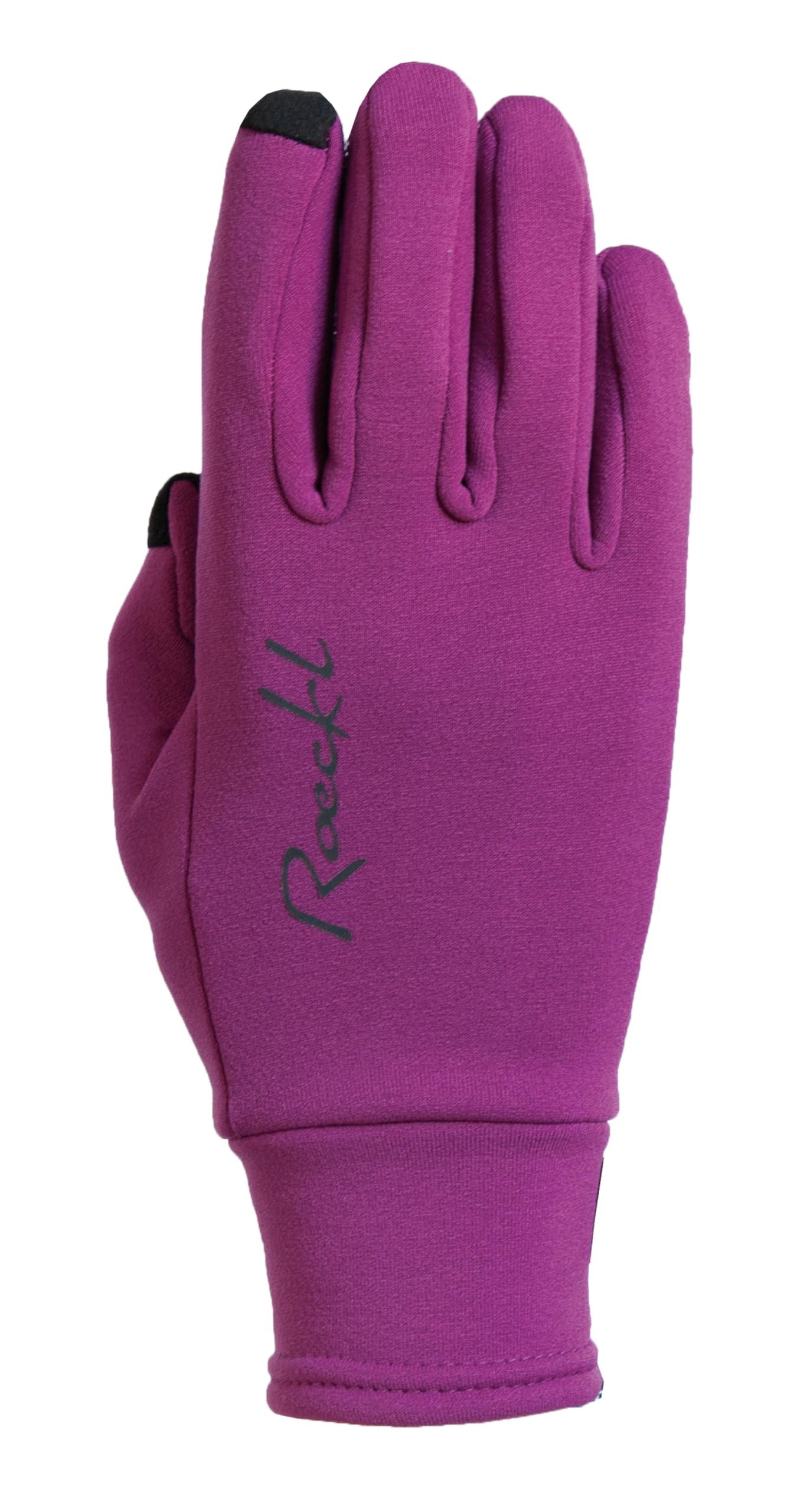 Guantes Roeckl Kailash Para Hombre - Color Negro, Talla 7, Antideslizantes Y Transpirables