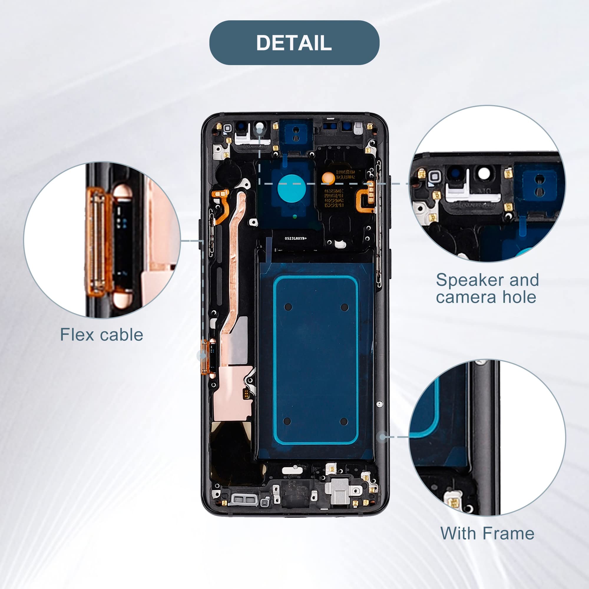 Samsung Oled INCELL For Samsung Galaxy S9 Plus Screen Replacement