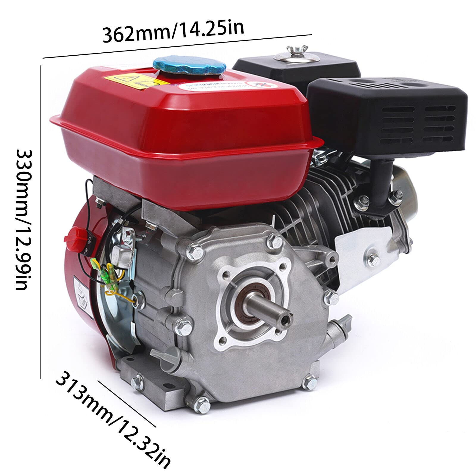 Motore a benzina 7.5 HP 4000W