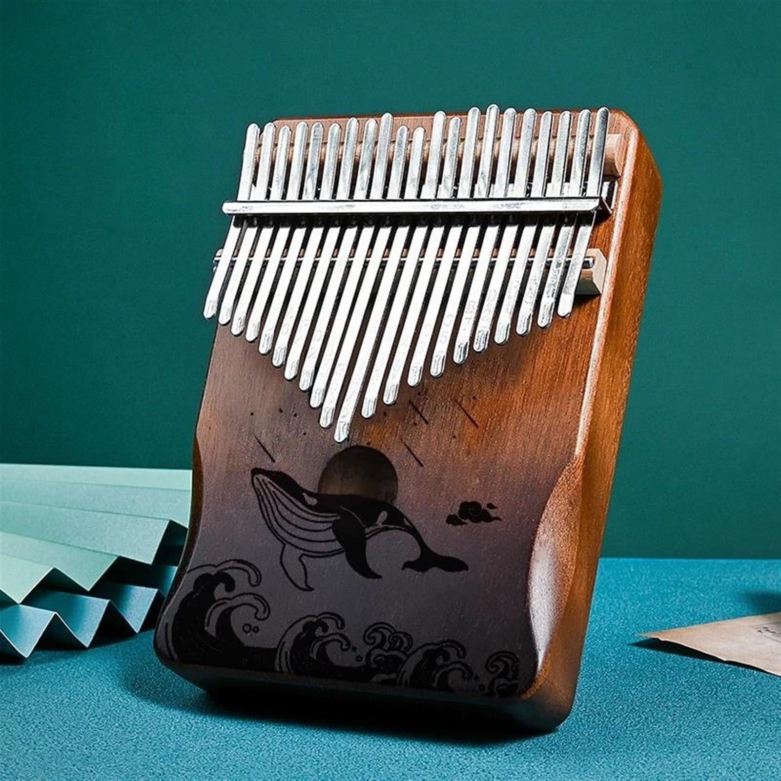 Kalimba Kalimba Thumb 21 Tone Portable Beginners Professional Thumb Piano Mini Musical Keyboard Instruments(D)