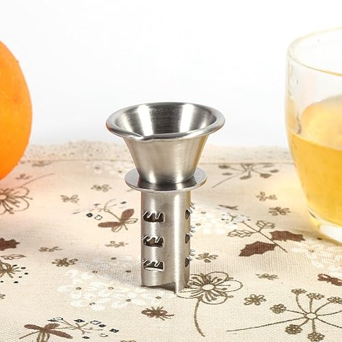 Miniatura 8 de Yosoo exprimidor de limón exprimidor, práctico acero inoxidable Naranja Lima Limón de taladro mano manualmente exprimidores de cítricos exprimidor