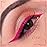 evpct 2Pcs Coral Pink Rose Red Liquid Eyeliner Colorful Set Waterproof Colored Color Eye Liners for Women Stamps Shapes for Eyes delineadores de colores para ojos delineador de ojos contra el agua 4&8