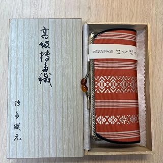 高級博多織 はくほう がま口 和装小物