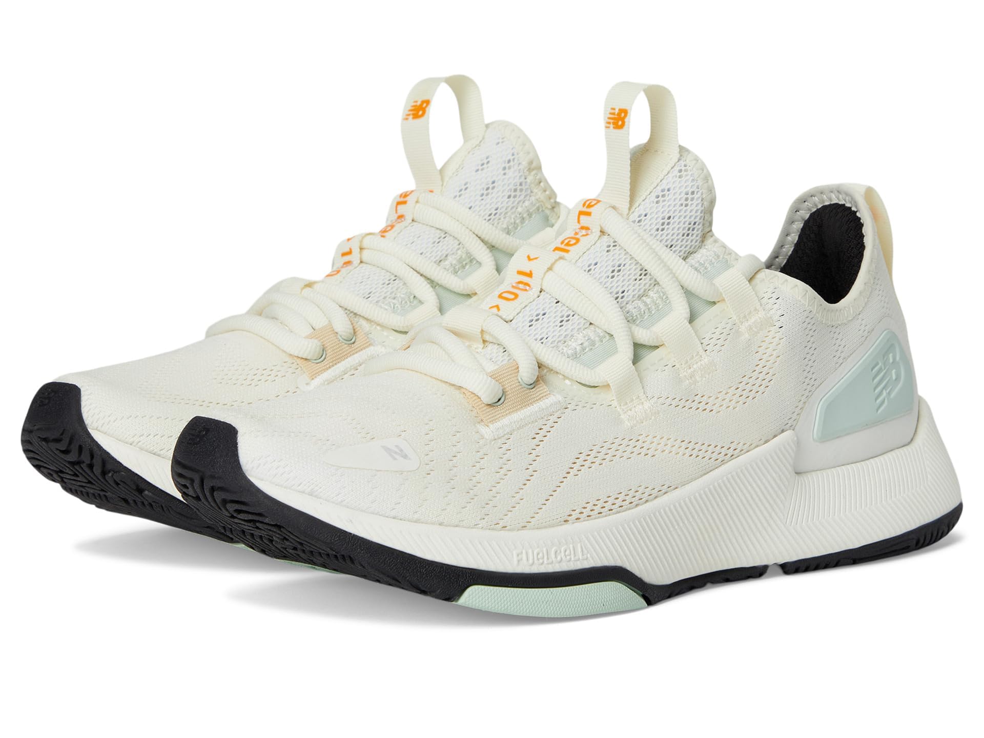 New Balance Tênis feminino FuelCell 100 V2 Cross Trainer, Angorá