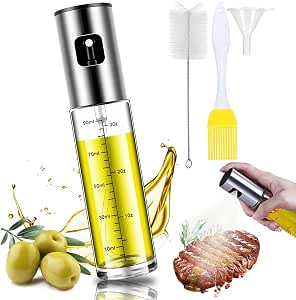 BETA NOBLE Ölsprüher zum Kochen, Öl Sprühflasche, Ölspray zum Kochen