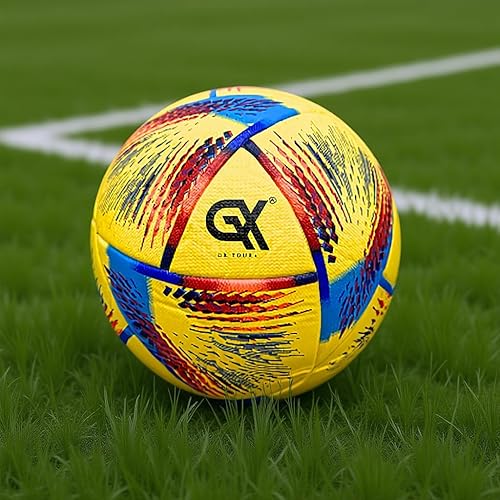 Miniatura 2 de Thermo Bonded Polyurethane Soccer Ball Size 5  Professional Grade PU Material, USA Quality Outdoor Sports, Premium Size 5 Soccer Ball for Training &