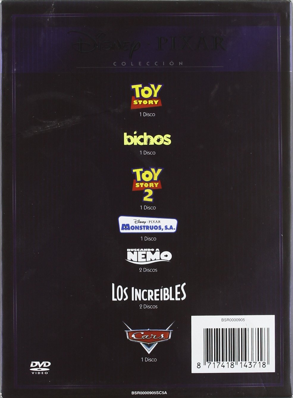 Pack Disney Pixar (Complete Collection) [DVD]