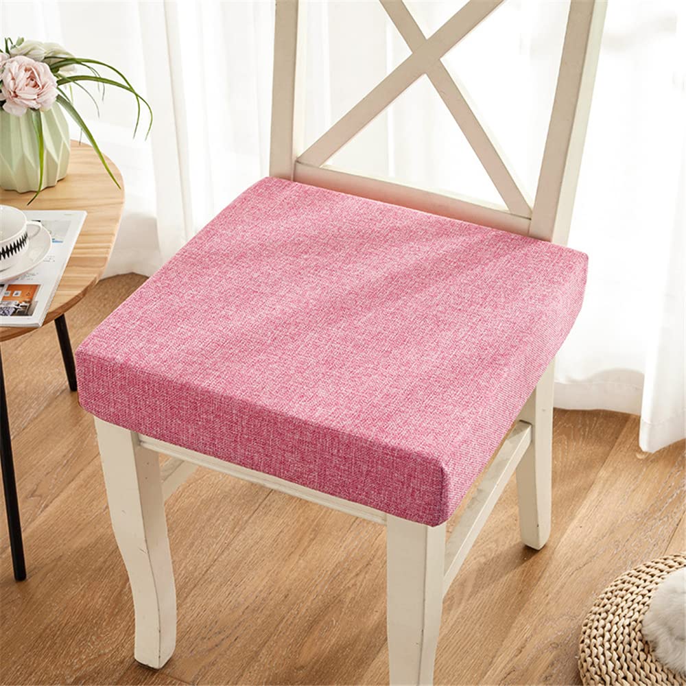 SVFOEBJM Memory Foam Seat Cushion for Chair NonSlip Boost Cushion Comfortable Indoor/Outdoor Cushion for Car Office Sofa (45 x 45 x 8 cm) Ergonomic Support