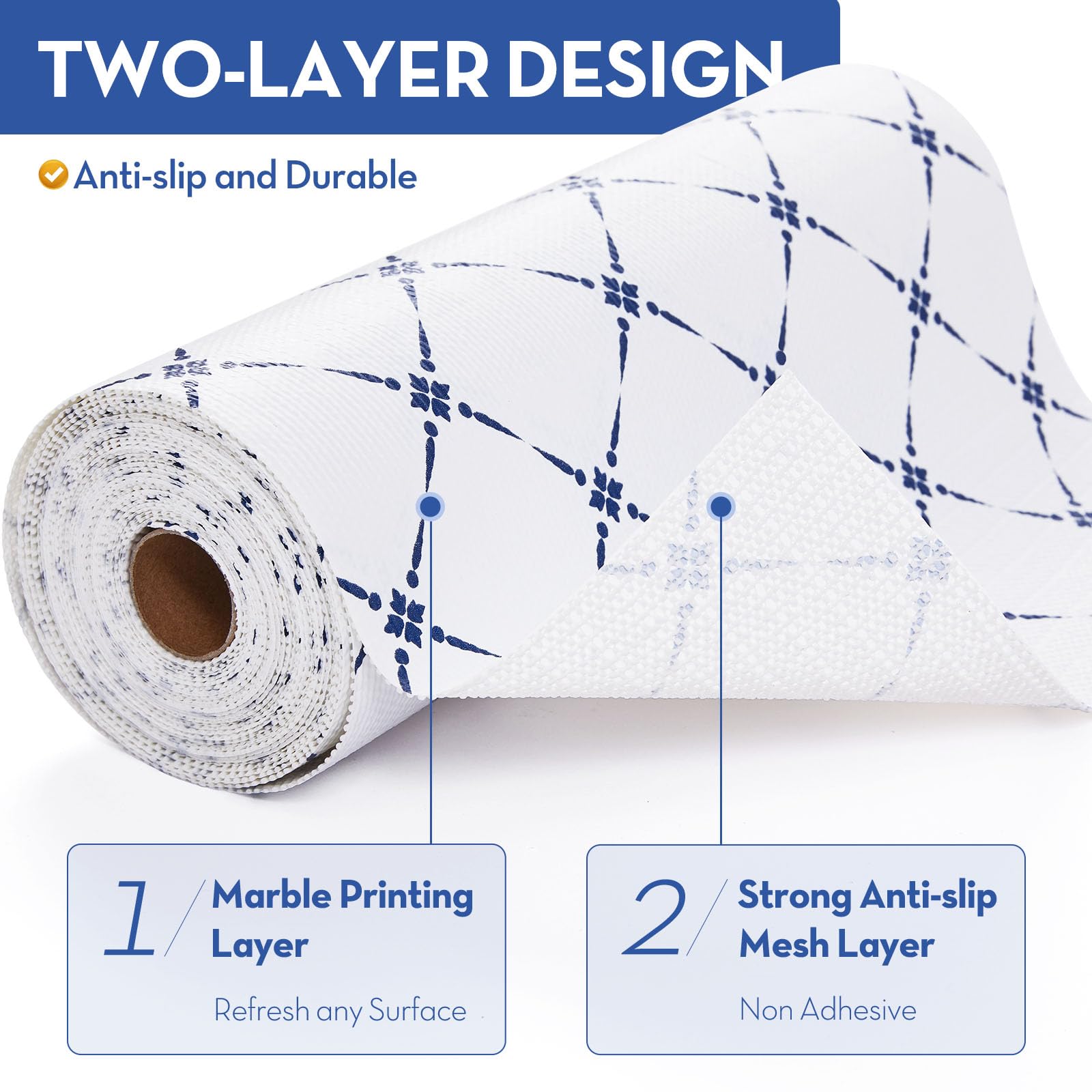 Amazon.com - Aohoofull Drawer Shelf and Cabinet Liner, Thick 