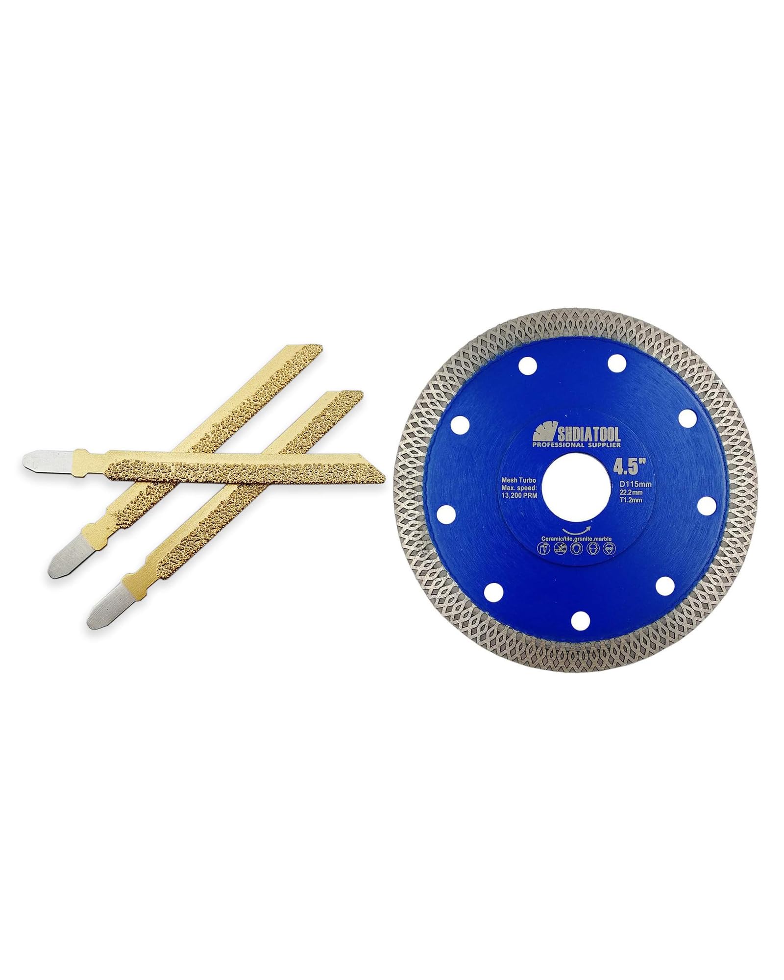 Disque tronçonneuse de diamant SHDIATOOL meuleuse pour marbre et granite - 8