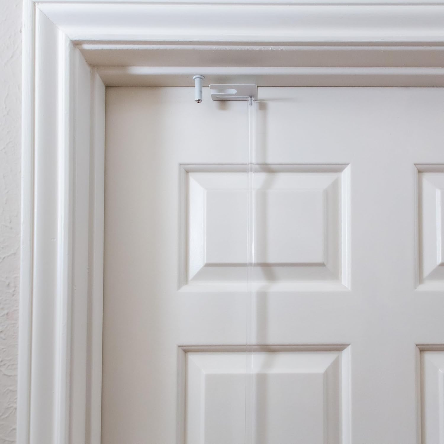 4-Pack of GlideLok Childproof Door Locks and 12-Inch Extension Rods | for Elderly Caregivers, Toddler Parents