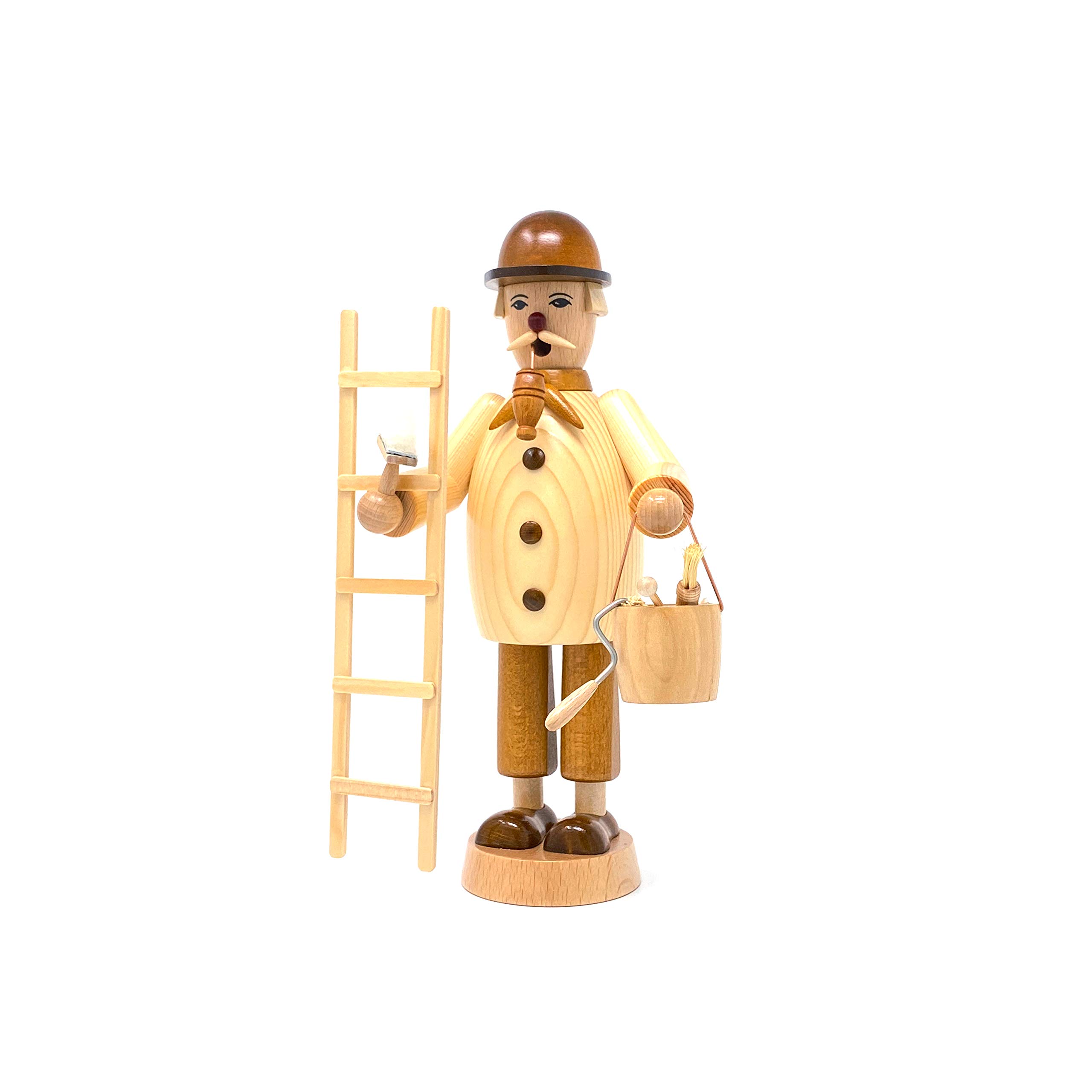 Peinture en bois véritable de Noël pour illuminer votre décoration de table chaleureuse de 25 cm