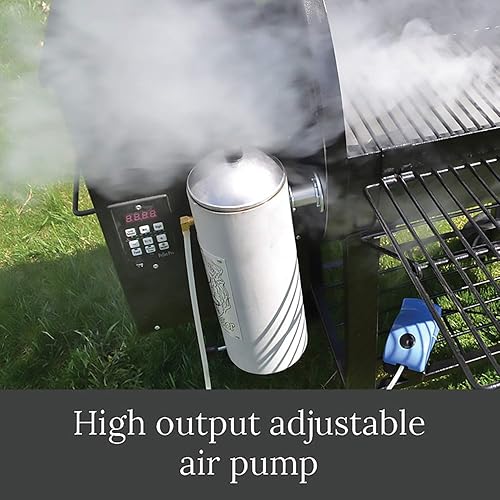 Miniatura 6 de Magnum P.I.G. Generador de humo frío con adaptador de parrilla de cerámica, cuerpo de aluminio resistente fabricado en Estados Unidos, incluye un