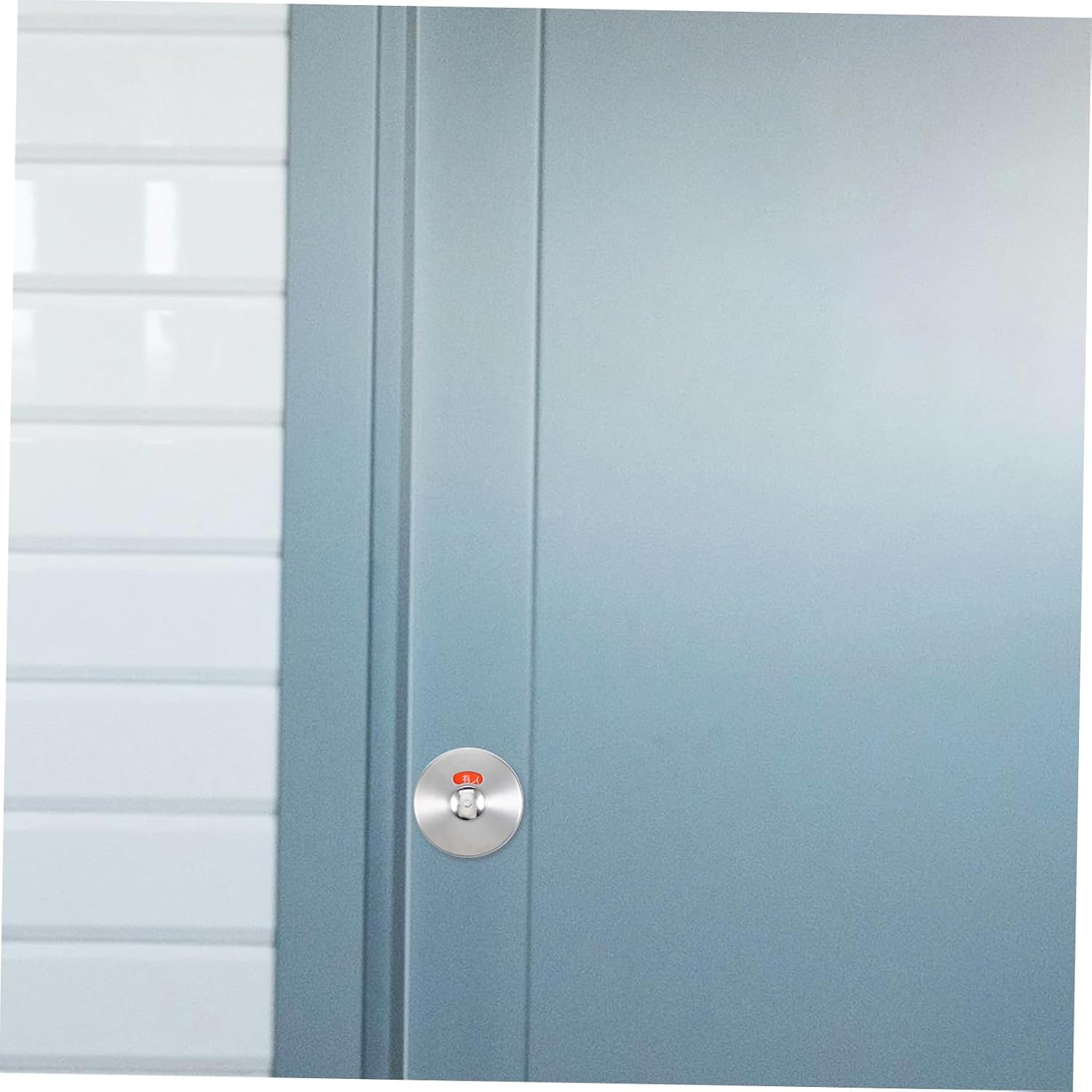Stainless Steel Restroom Indicator Lock for Commercial Bathroom Doors
