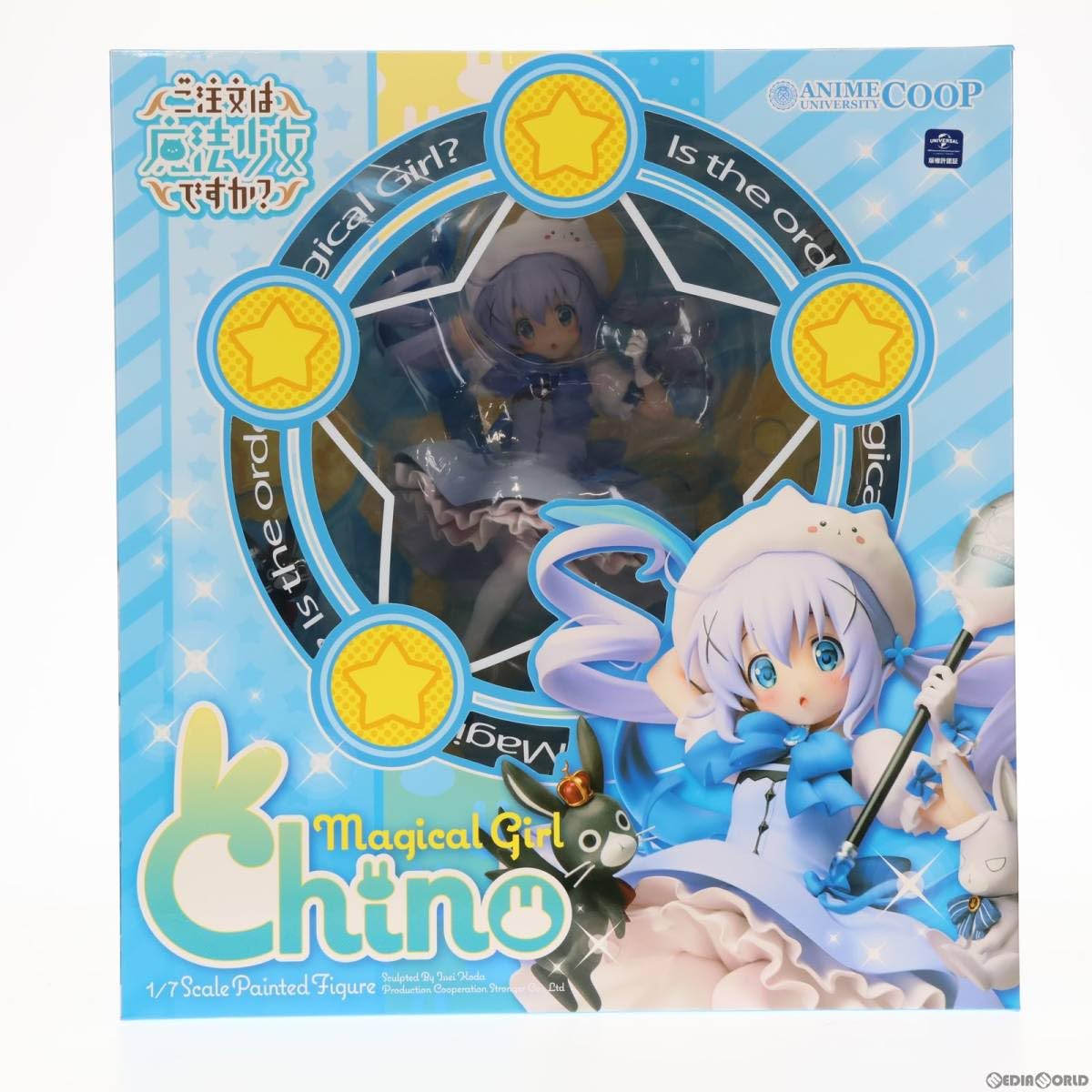 UNIVER - 海外販売用パッケージ仕様 魔法少女チノ ご注文はうさぎですか?? 1/7 完成品 フィギュア ANIME UNIVERCITY COOP限定 ANIME UNIVERSITY COOP(アニメユニバーシティコープ) Amazon | 【▽】[FIG]海外販売用パッケージ仕様 魔法少女チノ ご