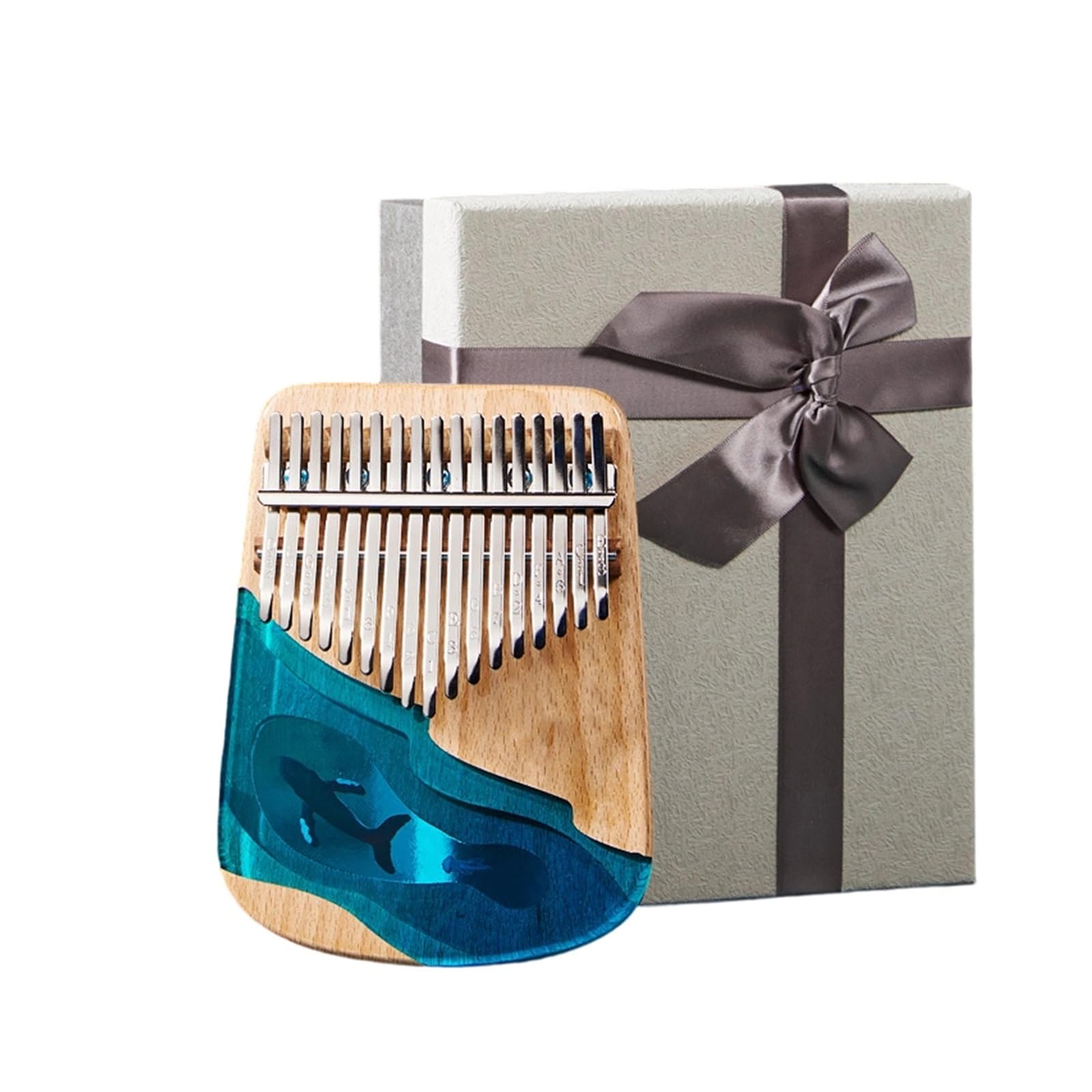 17 21 Tone Kalimba Instrument Dla Początkujących Z Pudełkiem Upominkowym(17note2giftbox)