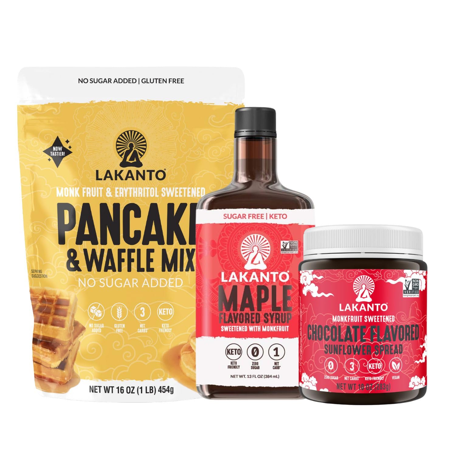 Lakanto Sugar Free Ultimate Breakfast Combination