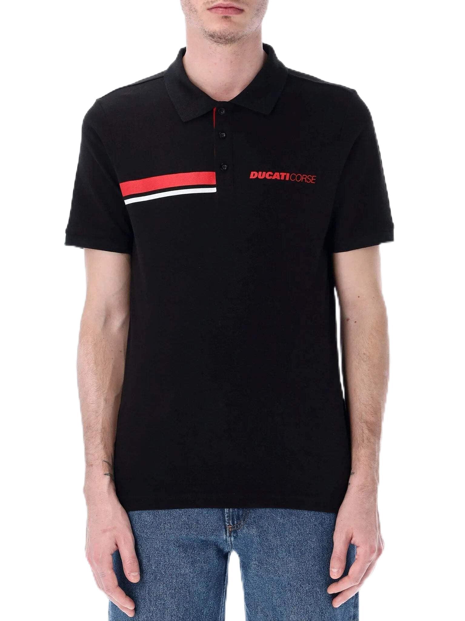 Ducati Corse Polo Stripes Officiel MotoGP