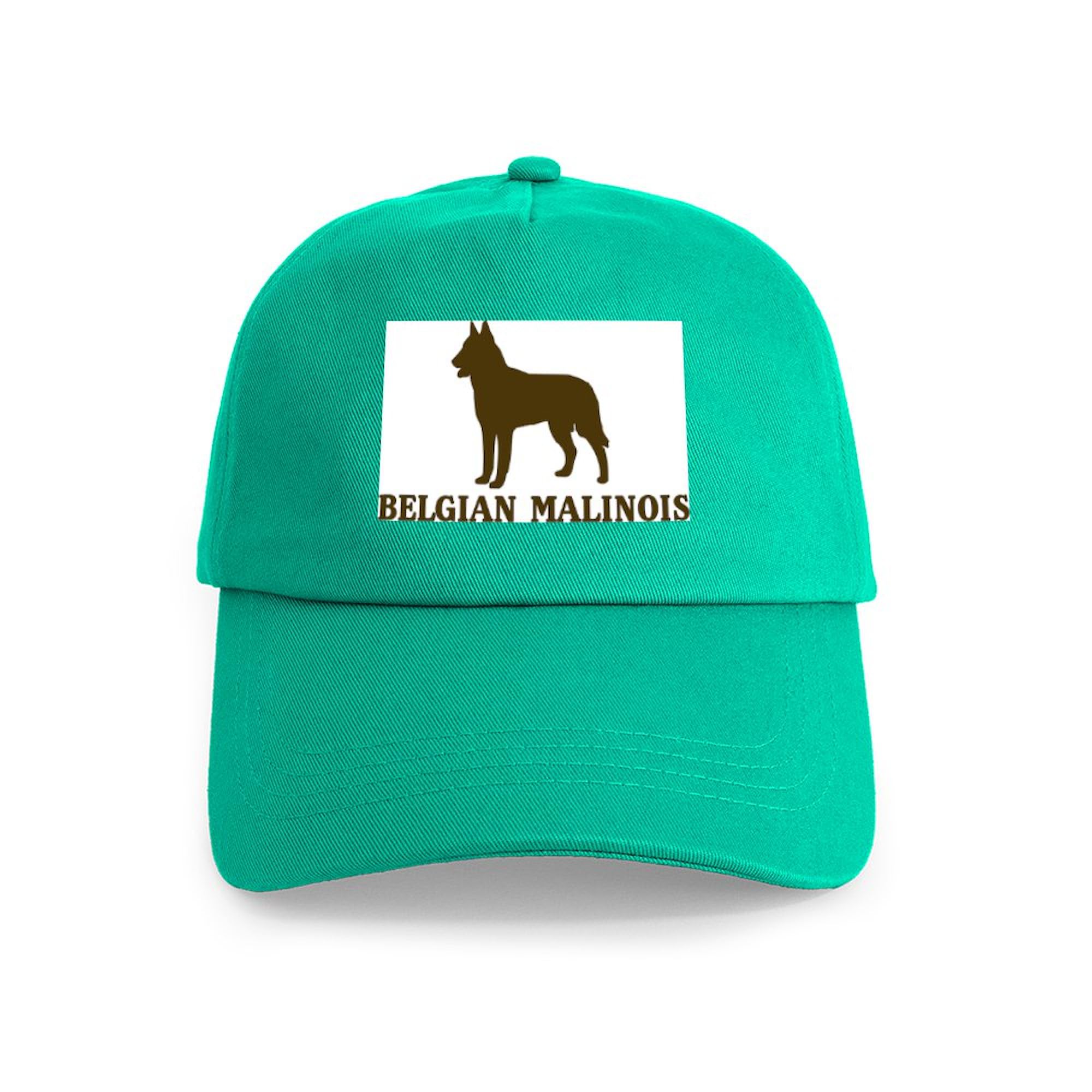 CafePress Belgian Malinois (Brown) Cap Adjustable Baseball Cap