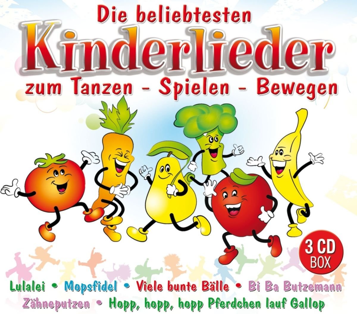 Die beliebtesten Kinderlieder zum Tanzen - Spielen - Bewegen