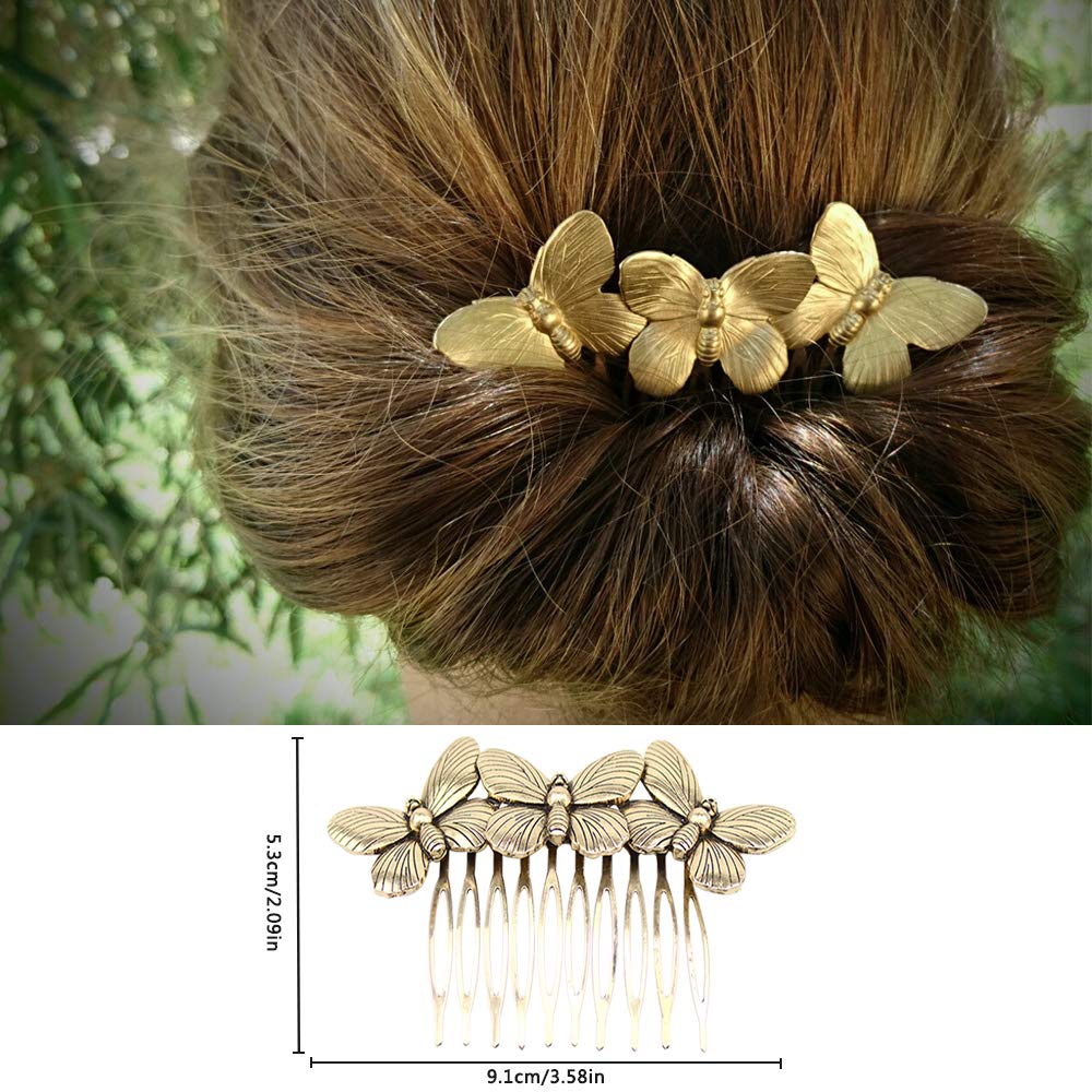 Amazon.com : 6 Pack Vintage Hair Side Combs for Women  display picture 2