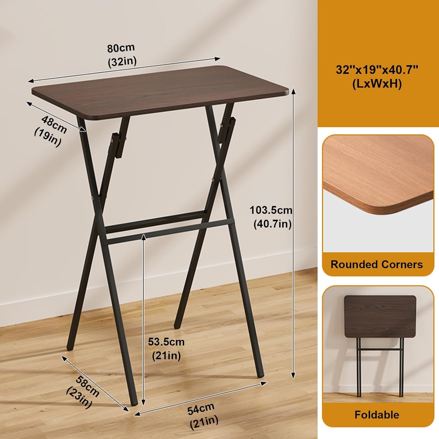 Yclty Folding Standing Desk Dimensions